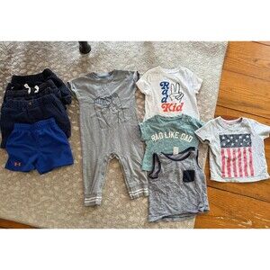 Boy size 12 month summer lot